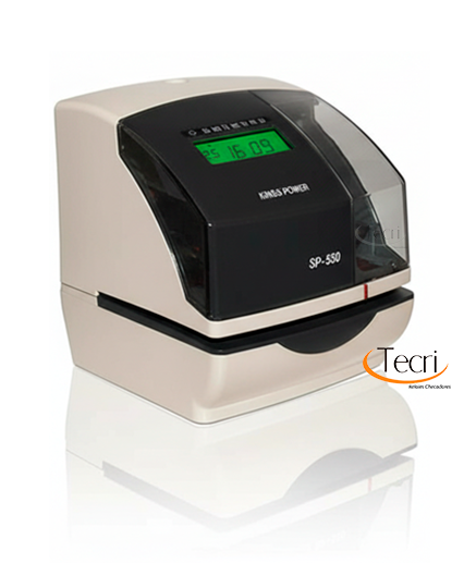 Reloj Checador Kingspower SP-550 Tarjeta Horizontal