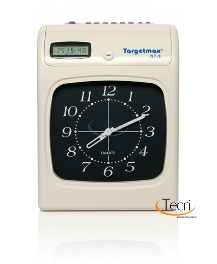 Reloj Checador Electrónico Targetmax NT3